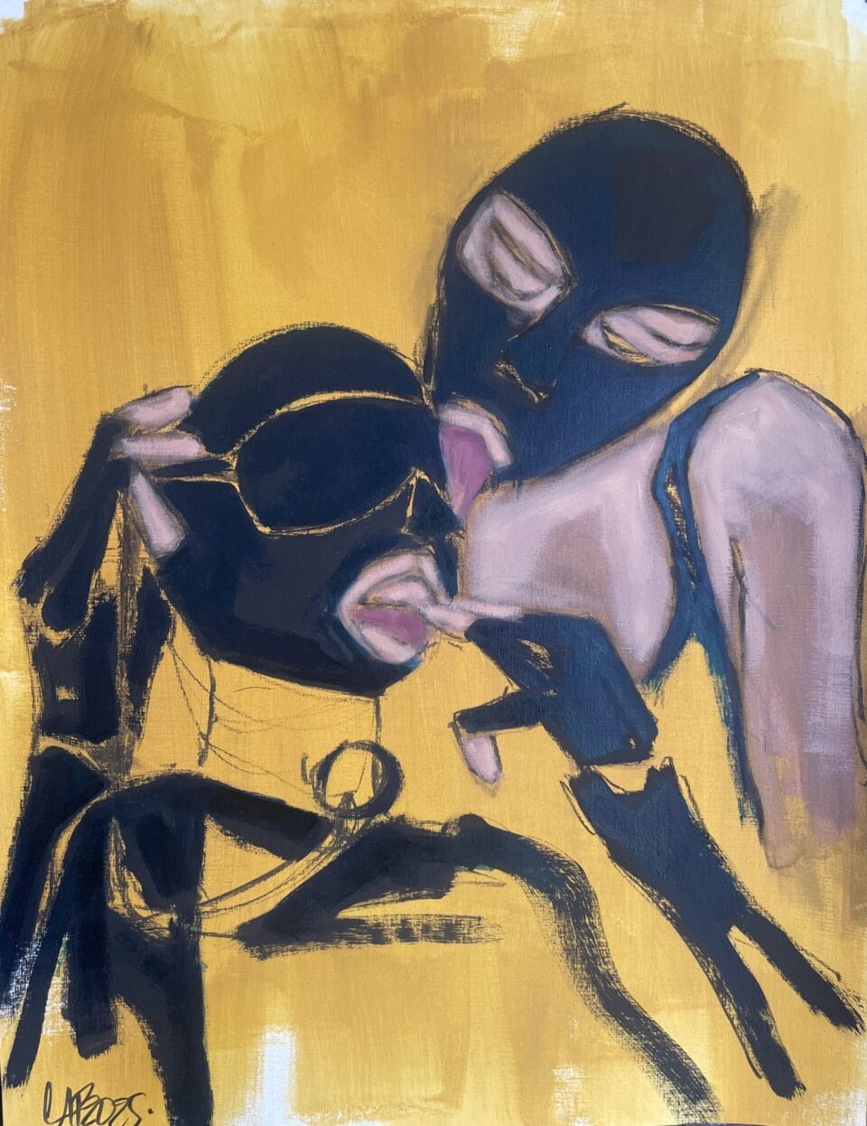"Privation" 
Oil painting on paper 65x50 cm 2025